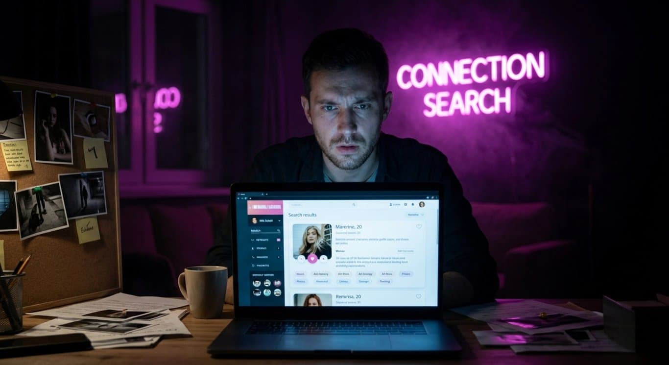 Searching for a girlfriend's hidden Tinder profile